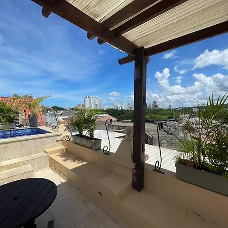 7 Bedroom Styled House In The Walled * Cartagena
